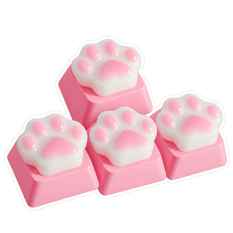 Keycap patinha de gato